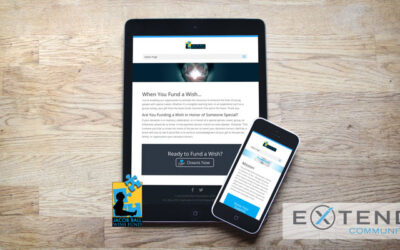 EXTEND COMMUNITY Designs and Builds Website for Jacob Ball Wish Fund