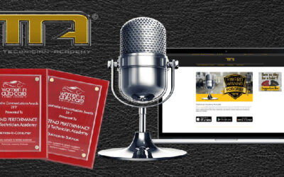 2017 Automotive Communications Award Technician.Academy Podcast