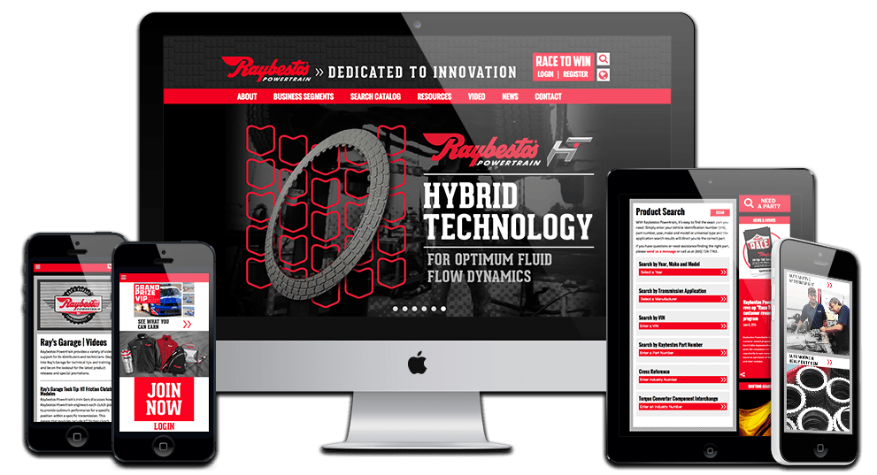 Innovative Website Delivers Raybestos Brand Promise: Dedicated to Innovation