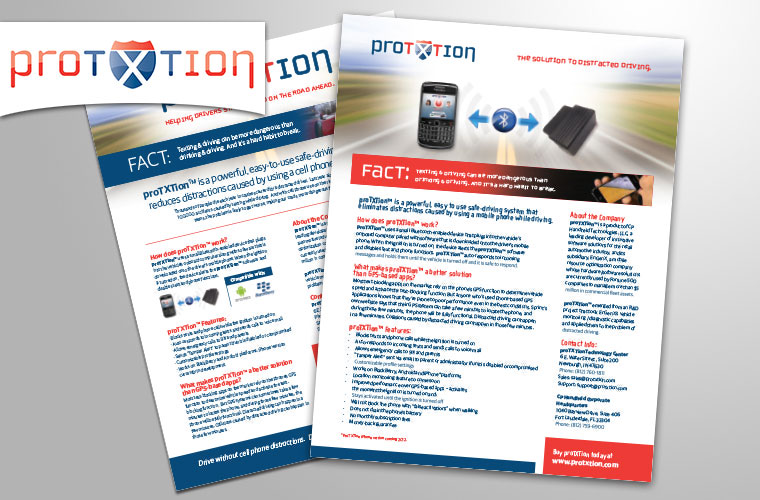 Protxtion Sales Sheets