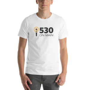 @530 on Main White/Gray T-Shirt