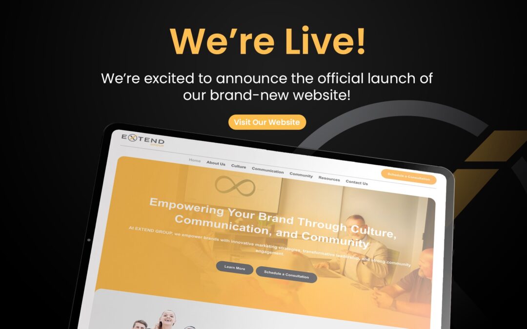 EXTEND GROUP Launches New Brand Positioning and Website Focused on Transformative Culture, Communication, and Community